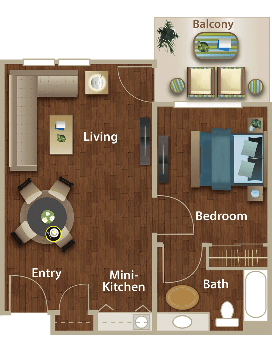 Resident room