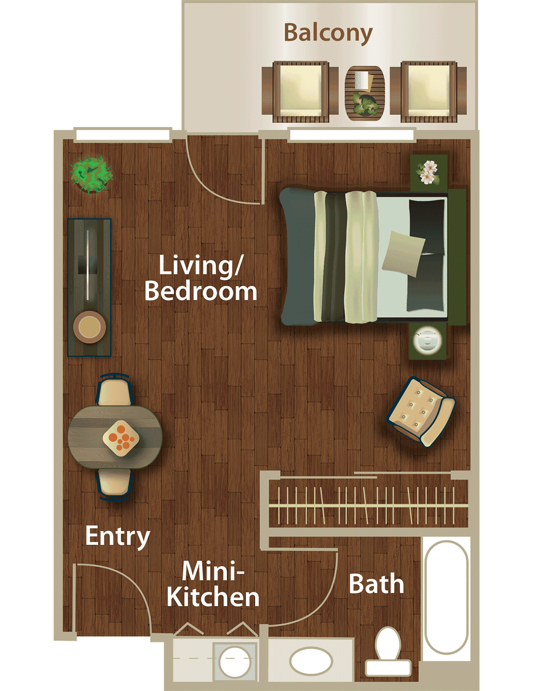 Resident room