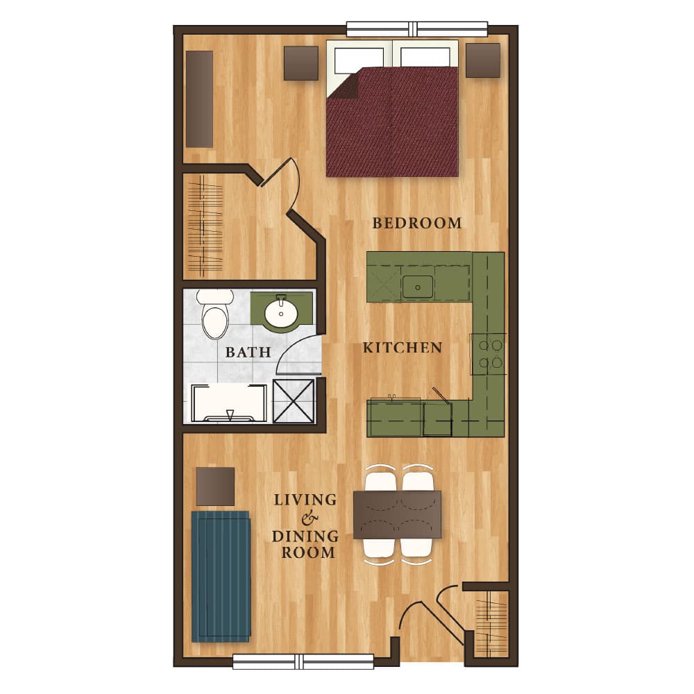 Resident room