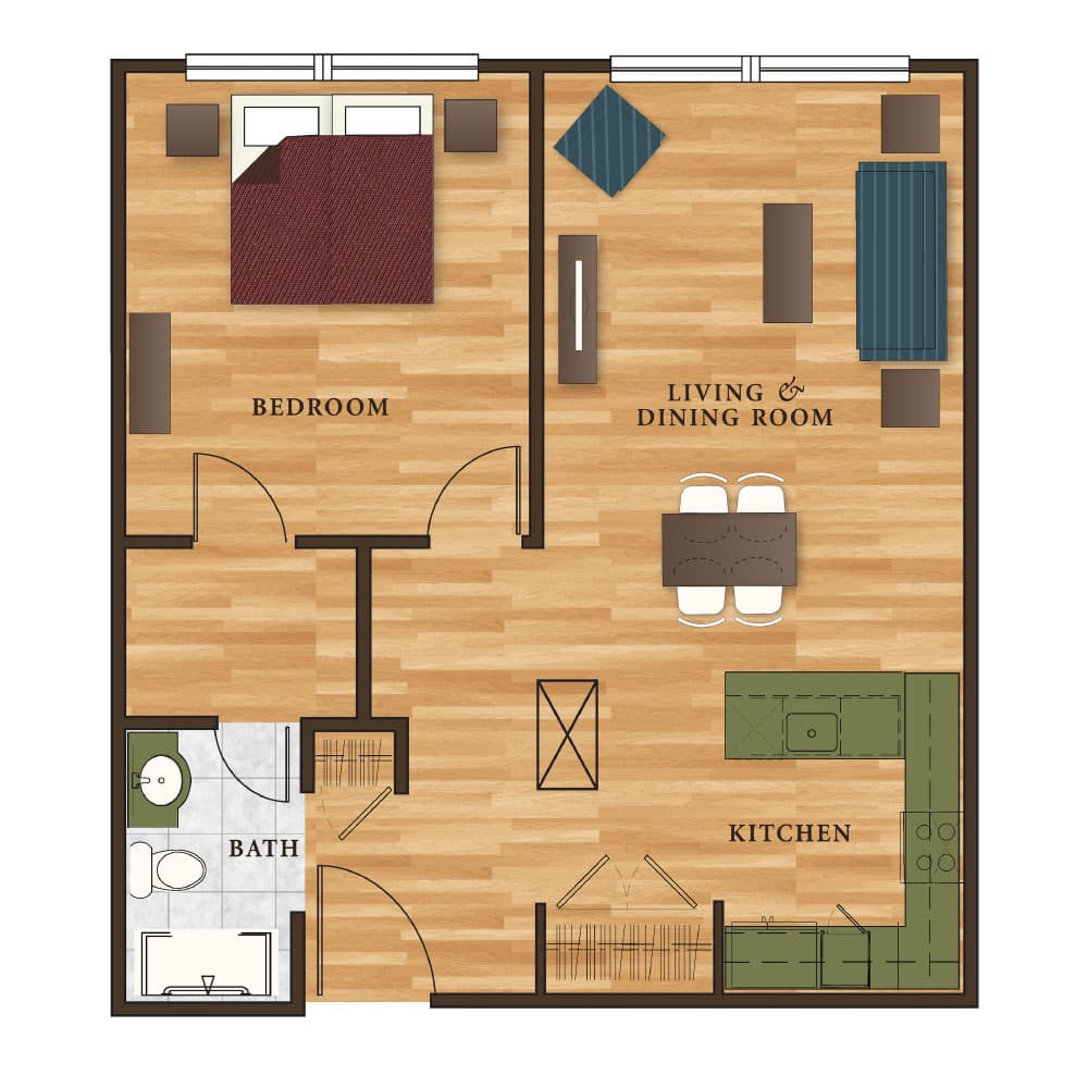 Resident room