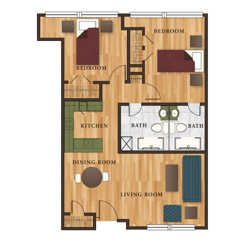 Resident room