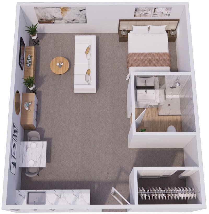 Resident room