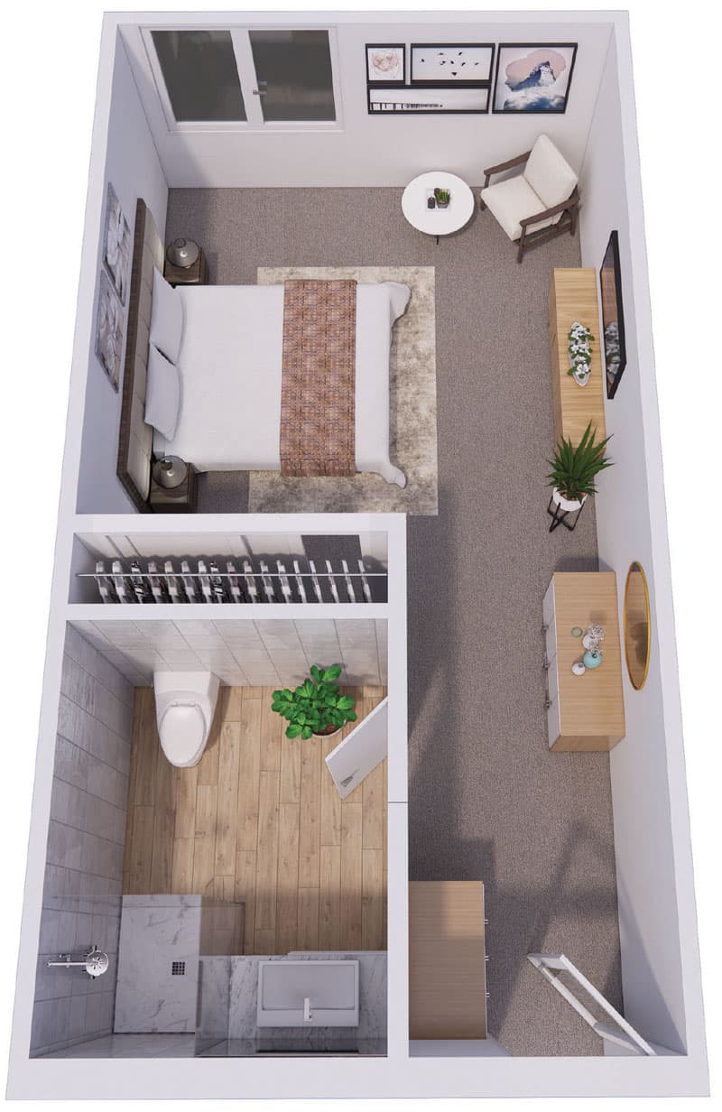 Resident room