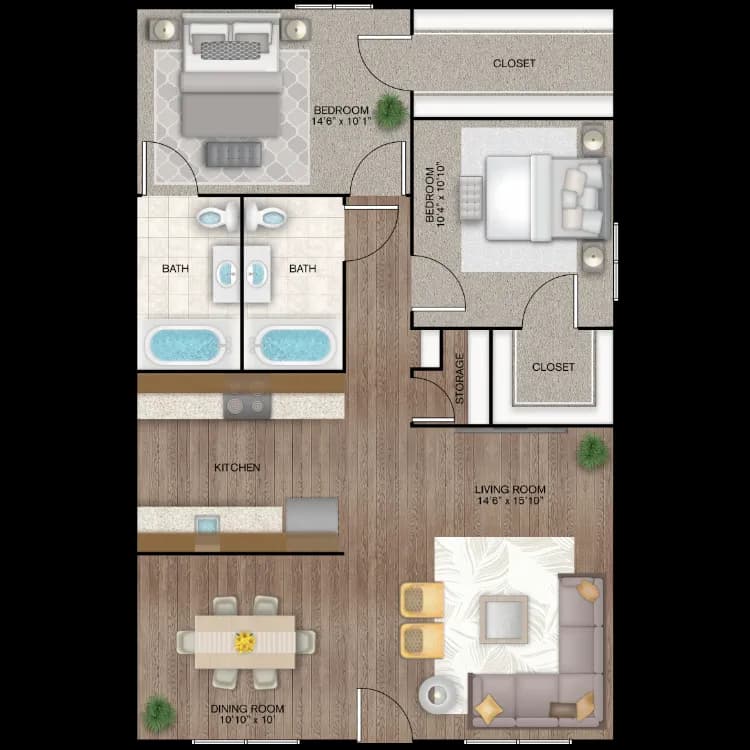 Resident room