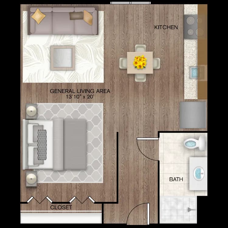 Resident room