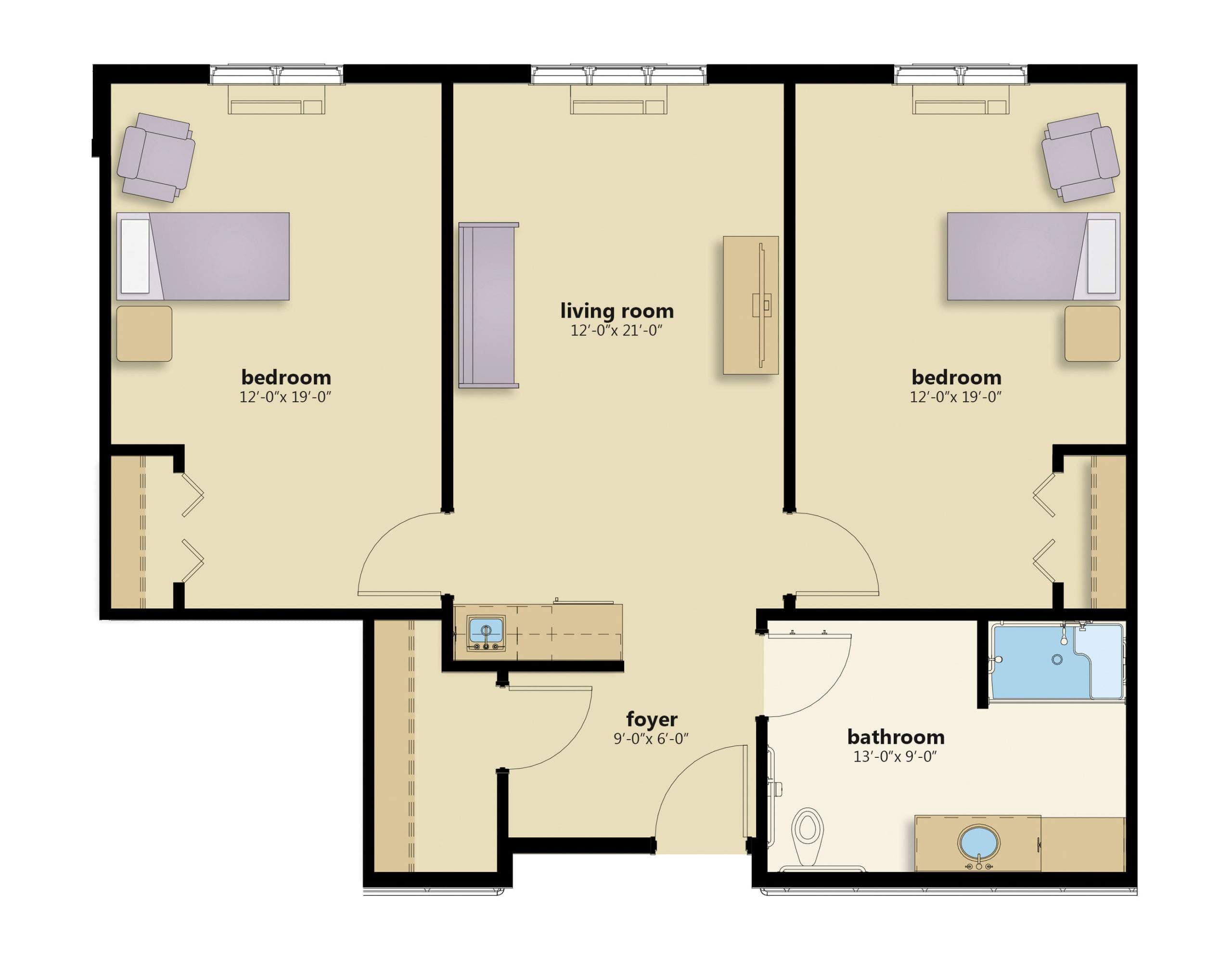 Resident room