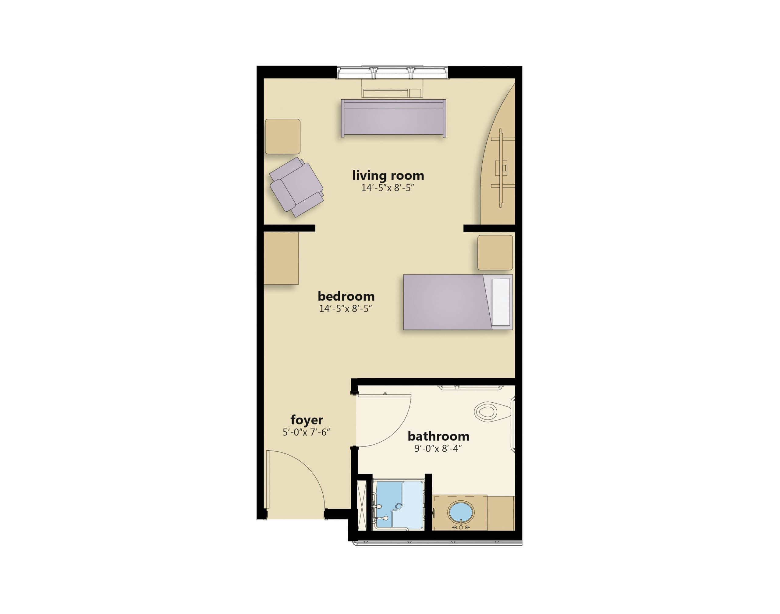 Resident room