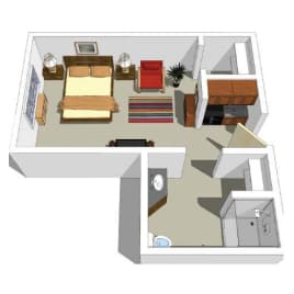 Resident room