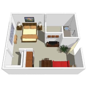 Resident room