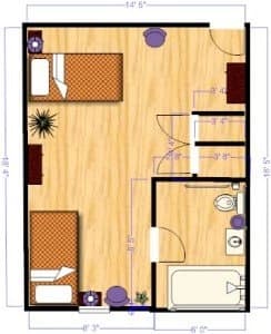 Resident room