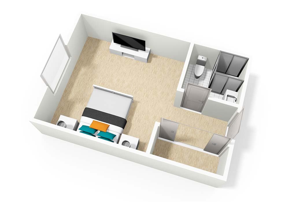 Resident room