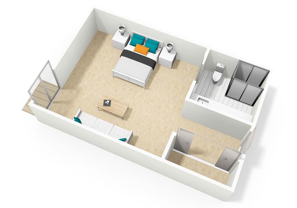 Resident room