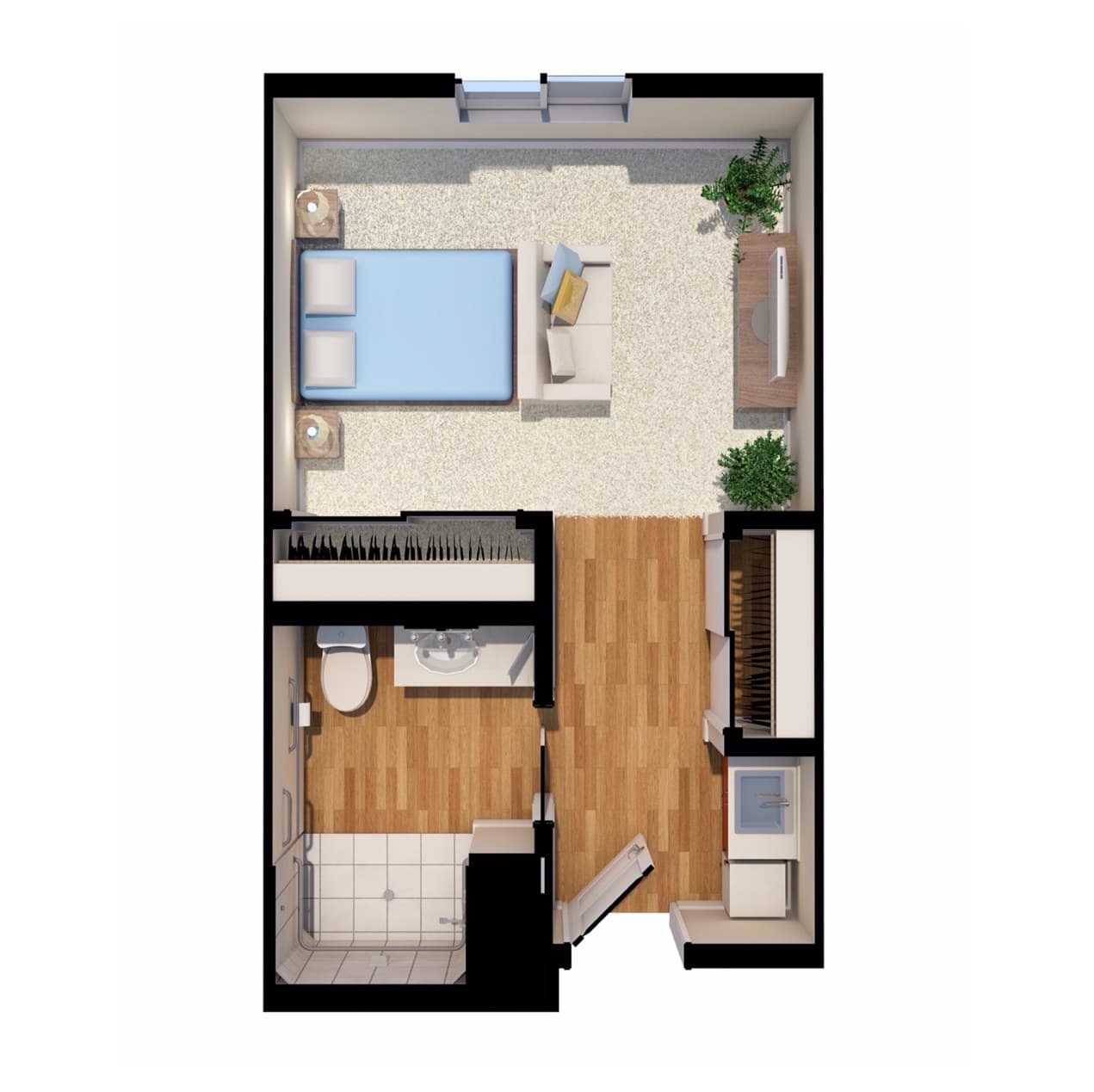 Resident room