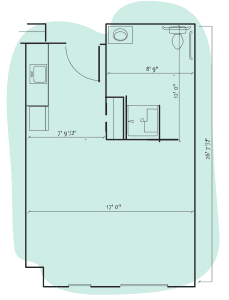 Resident room