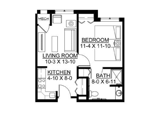 Resident room