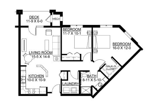 Resident room