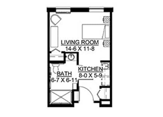 Resident room