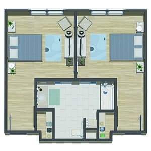 Resident room