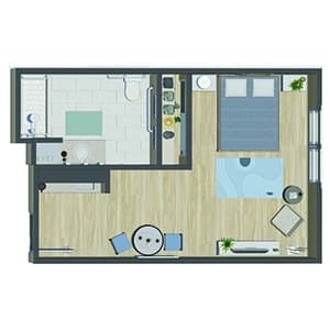 Resident room