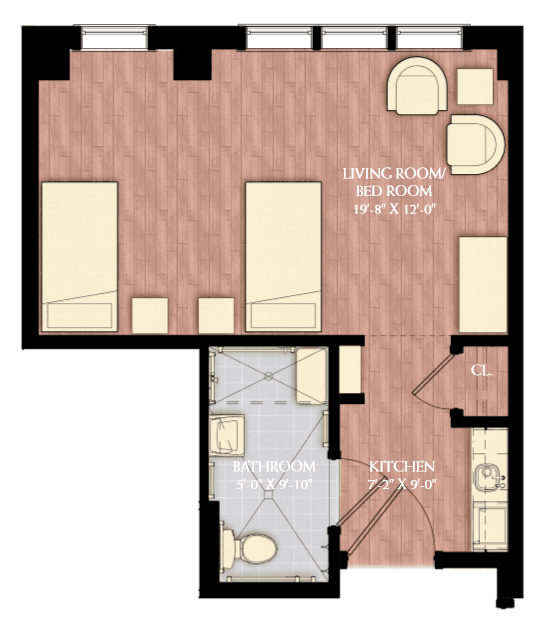Resident room