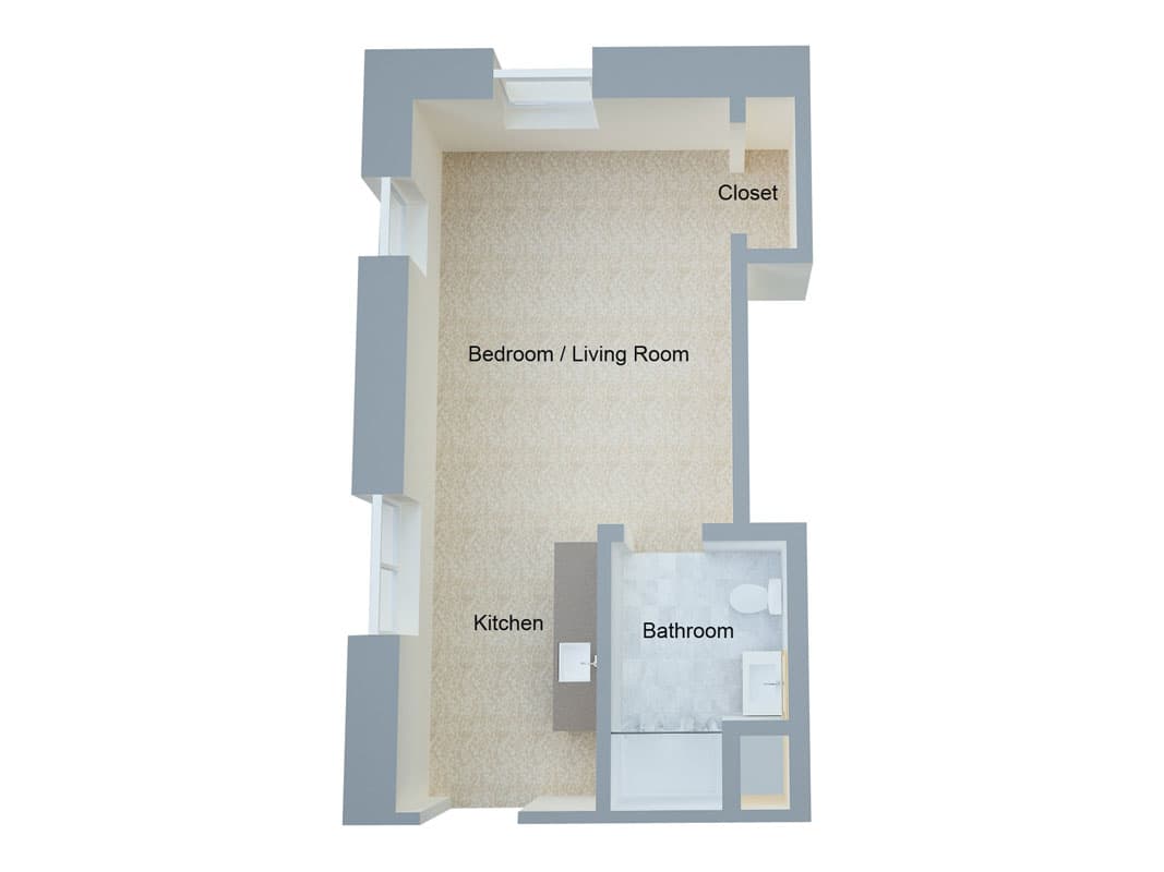 Resident room