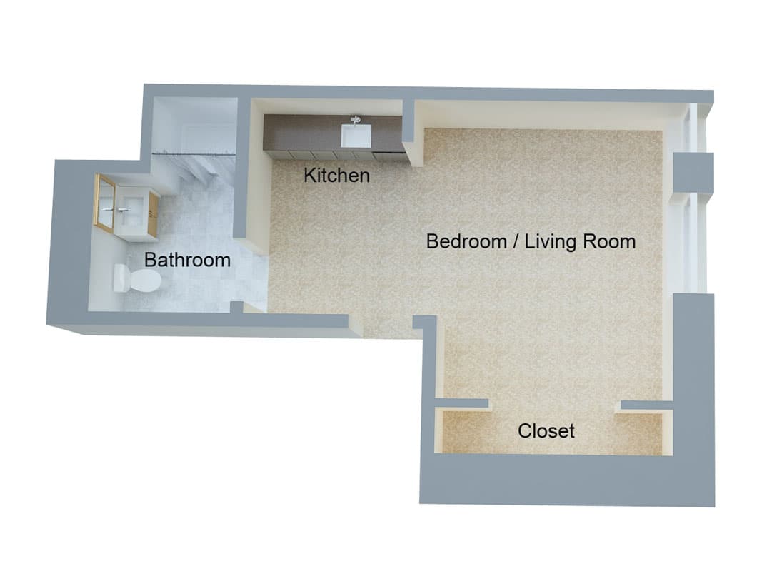 Resident room