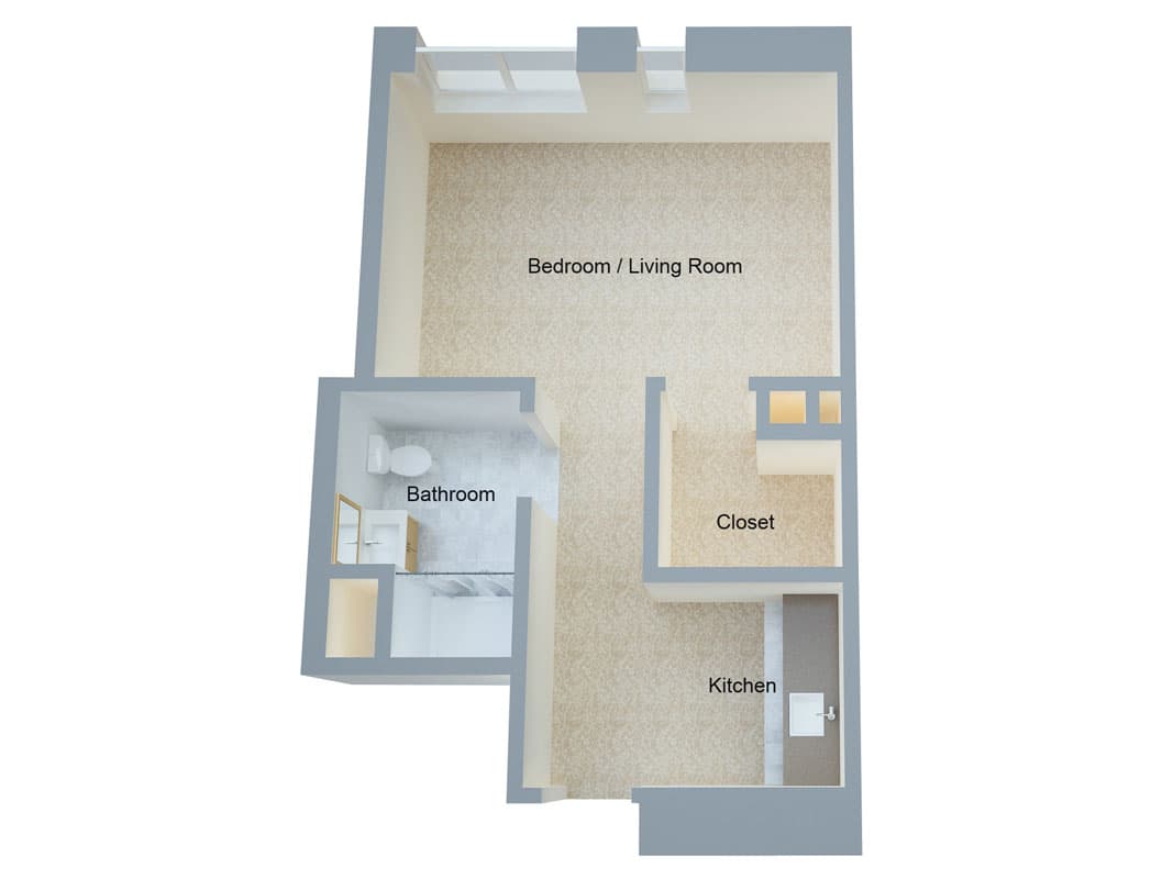 Resident room