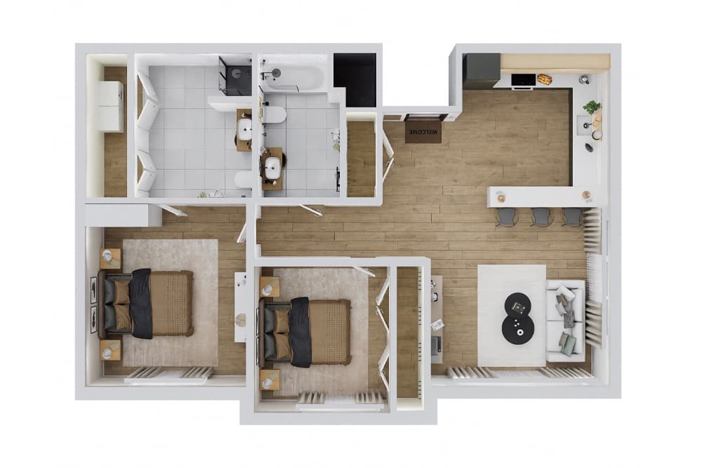 Resident room