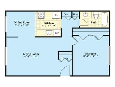 Resident room
