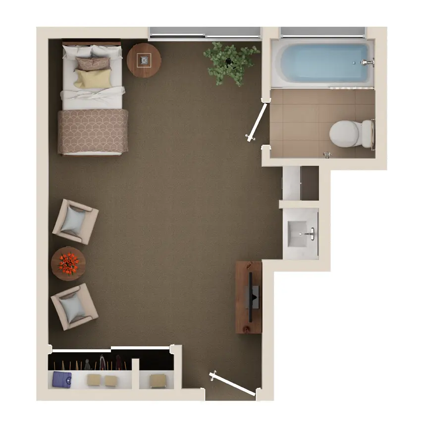 Resident room