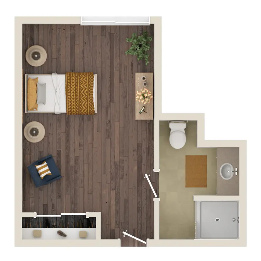 Resident room