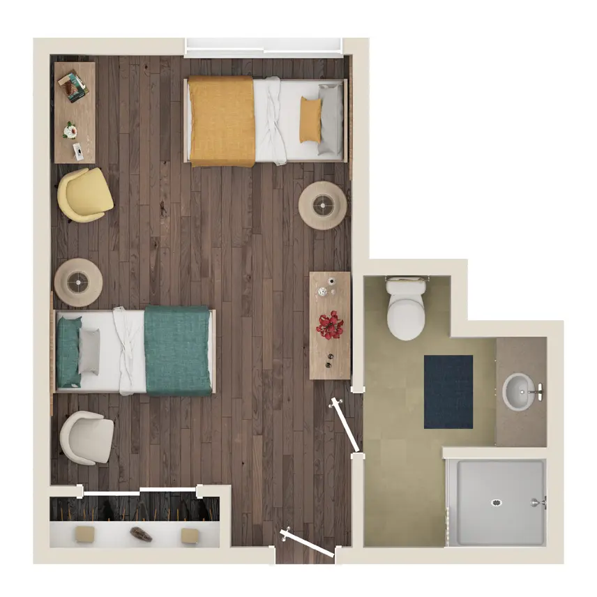 Resident room