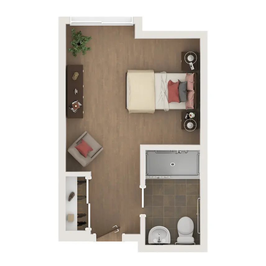 Resident room