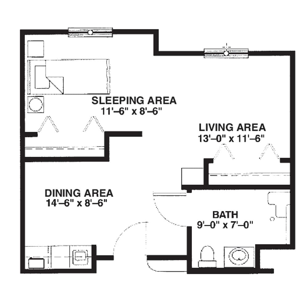 Resident room