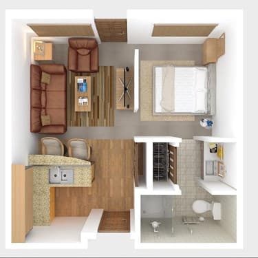 Resident room