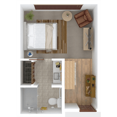 Resident room