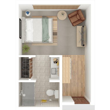 Resident room