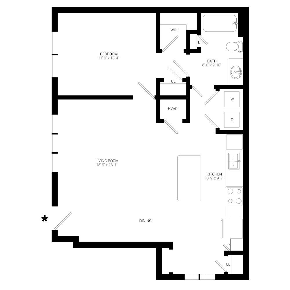 Resident room