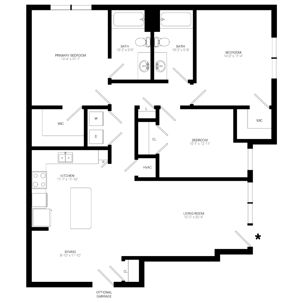 Resident room