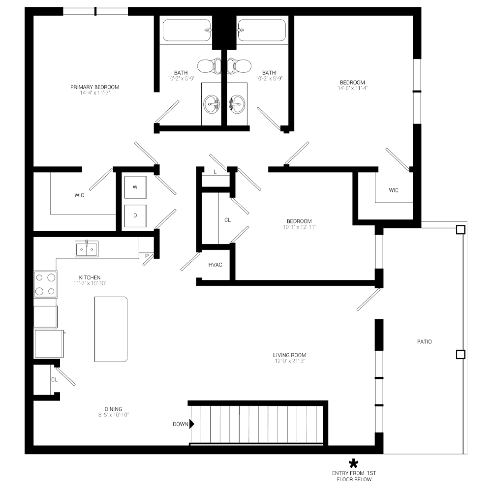 Resident room