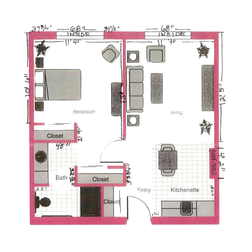 Resident room