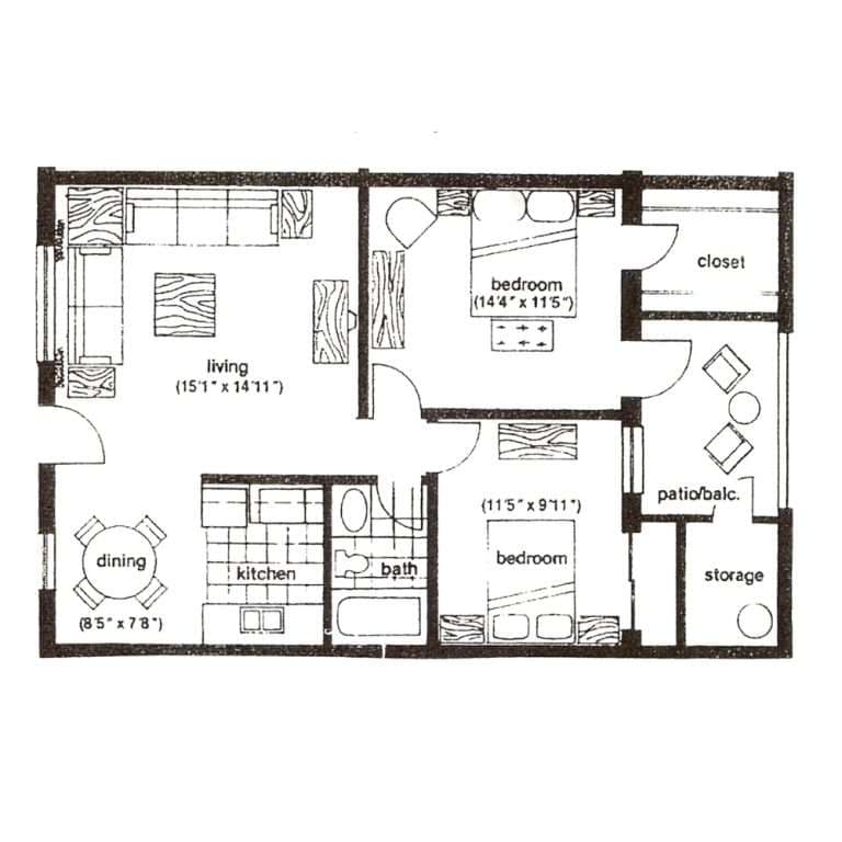 Resident room