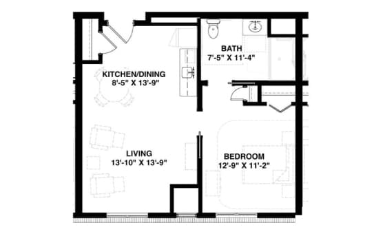 Resident room