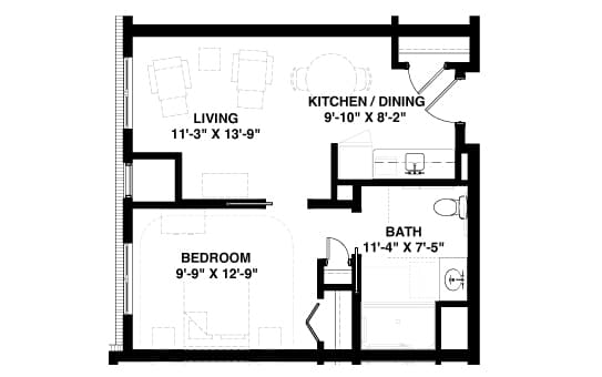 Resident room