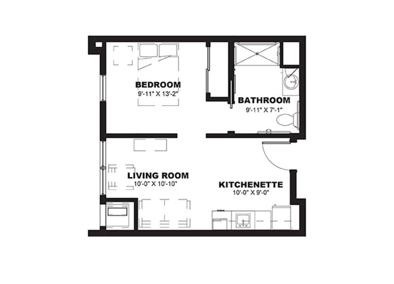 Resident room