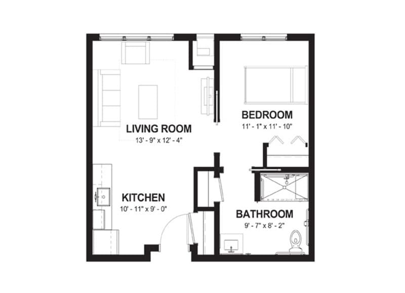 Resident room