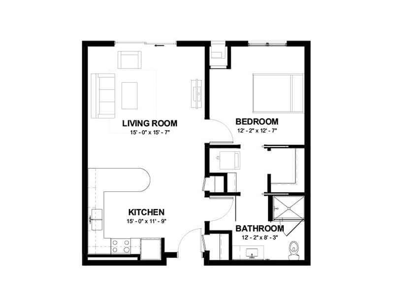 Resident room