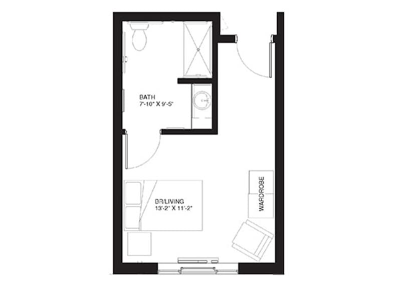 Resident room
