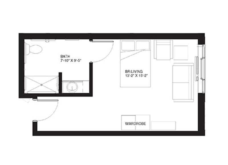 Resident room