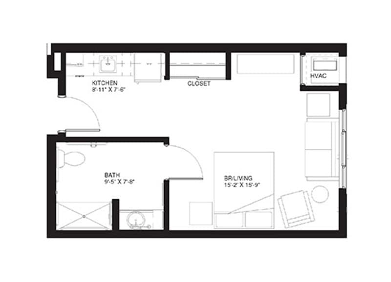 Resident room